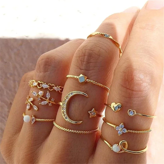10 Pcs Rings
